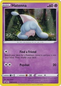 Hatenna - SWSH040 - SWSH: Sword & Shield Promo Cards - Pokemon card