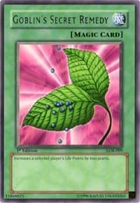 Goblin's Secret Remedy - The Legend of Blue Eyes White Dragon - YuGiOh card