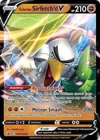 Galarian Sirfetch'd V - SWSH043 - SWSH: Sword & Shield Promo Cards - Pokemon card