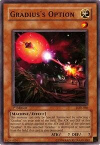 Gradius's Option - Legacy of Darkness - YuGiOh card