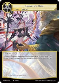 Lenneth's Wish - Alice Origin IV: Prologue of Attoractia - Force of Will card