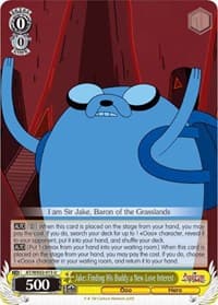 Jake: Finding His Buddy a New Love Interest - Adventure Time - Weiss Schwarz card