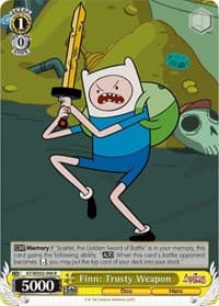 Finn: Trusty Weapon - Adventure Time - Weiss Schwarz card