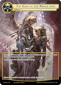 The Road to the Winged Lord (Full Art) - Alice Origin IV: Prologue of Attoractia - Force of Will card
