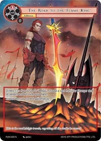 The Road to the Flame King (Full Art) - Alice Origin IV: Prologue of Attoractia - Force of Will card