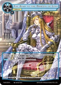 The Road to the Princess of Love (Full Art) - Alice Origin IV: Prologue of Attoractia - Force of Will card