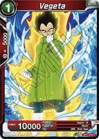 Vegeta - Vermilion Bloodline - Dragon Ball Super: Masters card