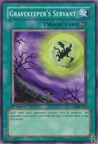 Gravekeeper's Servant - Magic Ruler - YuGiOh card