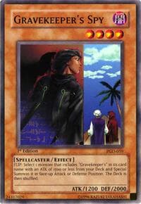 Gravekeeper's Spy - Pharaonic Guardian - YuGiOh card