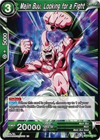 Majin Buu, Looking for a Fight - Vermilion Bloodline - Dragon Ball Super: Masters card