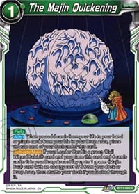 The Majin Quickening - Vermilion Bloodline - Dragon Ball Super: Masters card