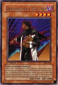 Gravekeeper's Watcher - Pharaonic Guardian - YuGiOh card