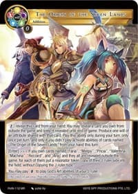 The Origin of the Seven Lands - Alice Origin IV: Prologue of Attoractia - Force of Will card