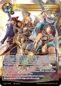 The Origin of the Seven Lands (Full Art) - Alice Origin IV: Prologue of Attoractia - Force of Will card