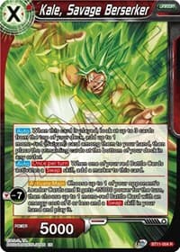 Kale, Savage Berserker - Vermilion Bloodline - Dragon Ball Super: Masters card