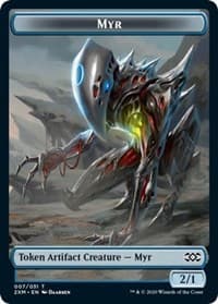 Myr (007) // Shapeshifter Double-Sided Token - Double Masters - Magic: The Gathering card