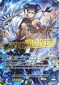 Prometheus of Dancing Lights - V Promo Cards - Cardfight Vanguard card