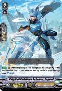 Knight of Ambitious Schemes, Degnud - V Promo Cards - Cardfight Vanguard card