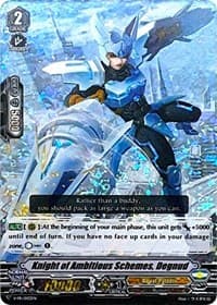 Knight of Ambitious Schemes, Degnud (RRR Foil) - V Promo Cards - Cardfight Vanguard card