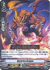 Burnrise Dragon (RRR Foil) - V Promo Cards - Cardfight Vanguard card