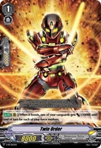 Twin Order - V Promo Cards - Cardfight Vanguard card