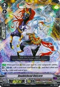 Doublehead Unicorn (RRR Foil) - V Promo Cards - Cardfight Vanguard card