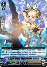 Knight of the Seven Hues, Mercia - Bushiroad Event Cards - Cardfight Vanguard card