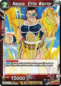 Nappa, Elite Warrior - Vermilion Bloodline - Dragon Ball Super: Masters card