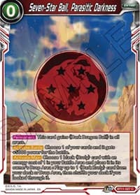 Seven-Star Ball, Parasitic Darkness - Vermilion Bloodline - Dragon Ball Super: Masters card