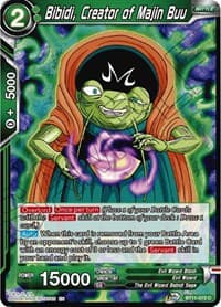 Bibidi, Creator of Majin Buu - Vermilion Bloodline - Dragon Ball Super: Masters card