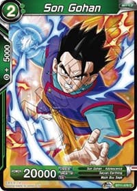 Son Gohan (Green) - Vermilion Bloodline - Dragon Ball Super: Masters card