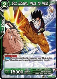 Son Gohan, Here to Help - Vermilion Bloodline - Dragon Ball Super: Masters card