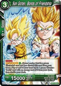 Son Goten, Bonds of Friendship - Vermilion Bloodline - Dragon Ball Super: Masters card