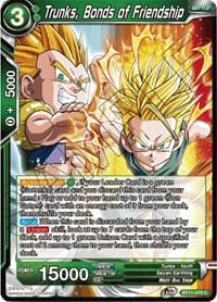 Trunks, Bonds of Friendship - Vermilion Bloodline - Dragon Ball Super: Masters card