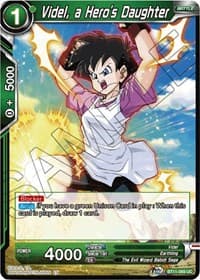 Videl, a Hero's Daughter - Vermilion Bloodline - Dragon Ball Super: Masters card
