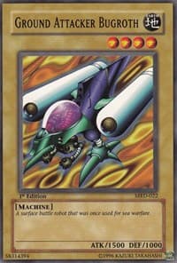 Ground Attacker Bugroth - Metal Raiders - YuGiOh card