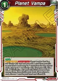 Planet Vampa - Vermilion Bloodline - Dragon Ball Super: Masters card