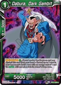 Dabura, Dark Gambit - Vermilion Bloodline - Dragon Ball Super: Masters card