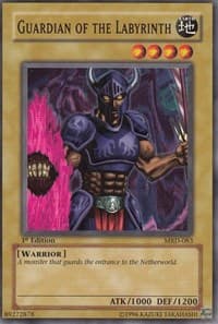 Guardian of the Labyrinth - Metal Raiders - YuGiOh card