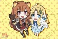 Bushiroad Rubber Mat Collection Vol.673: Isekai Quartet - Raphtalia & Filo - Bushiroad Playmats - Playmats card