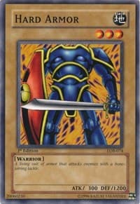 Hard Armor - The Legend of Blue Eyes White Dragon - YuGiOh card