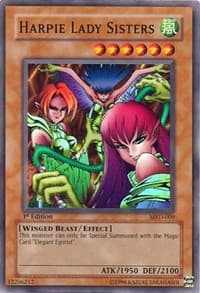 Harpie Lady Sisters - Metal Raiders - YuGiOh card
