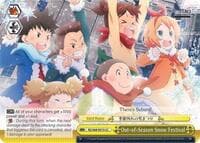 Out-of-Season Snow Festival - Re:ZERO Memory Snow - Weiss Schwarz card