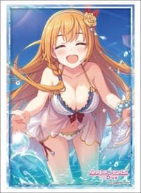 Bushiroad Sleeve Collection HG Vol.2557: Princess Connect! Re:Dive - Pecorine Swimsuit Ver. (60-Pack) - Bushiroad Card Sleeves - Card Sleeves card