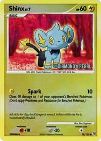 Shinx - 98/130 [Diamond & Pearl] - Burger King Promos - Pokemon card