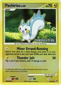 Pachirisu - 35/130 [Diamond & Pearl] - Burger King Promos - Pokemon card
