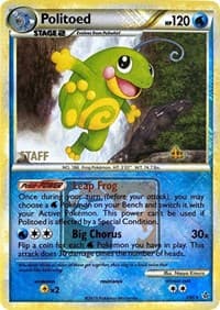 Politoed - 7/95 (League Promo) [Staff] - League & Championship Cards - Pokemon card