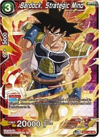 Bardock, Strategic Mind - Vermilion Bloodline - Dragon Ball Super: Masters card