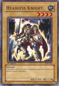 Headless Knight - Labyrinth of Nightmare - YuGiOh card
