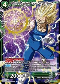 Prince of Destruction Vegeta, Prideful Warrior - Vermilion Bloodline - Dragon Ball Super: Masters card